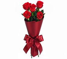 Букет 5 Красных роз Эдлесс Лав в Нижних Ачалуках