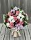 Букет цветов из: Альстромерии, Гвоздики, Розы и Хризантемы в Нижних Ачалуках