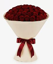 Букет 101 Бордовая роза Блэк Бакарра в Нижних Ачалуках