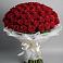 Букет 101 Красная роза Блэк Мэджик в Нижних Ачалуках