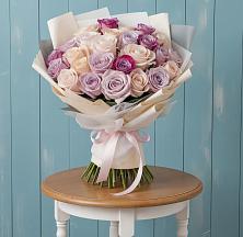 Букет цветов из:  Розы в Нижних Ачалуках