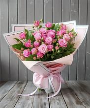 Букет Розовый кустик #REPLACE_PRED# Нижних Ачалуках