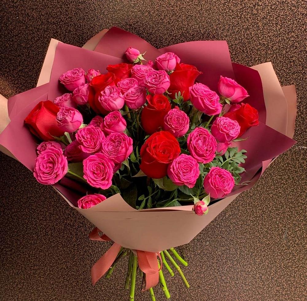 Букет В объятьях нежности в Нижних Ачалуках