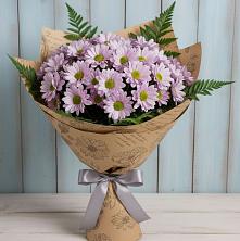 Букет цветов из:  Хризантемы в Нижних Ачалуках