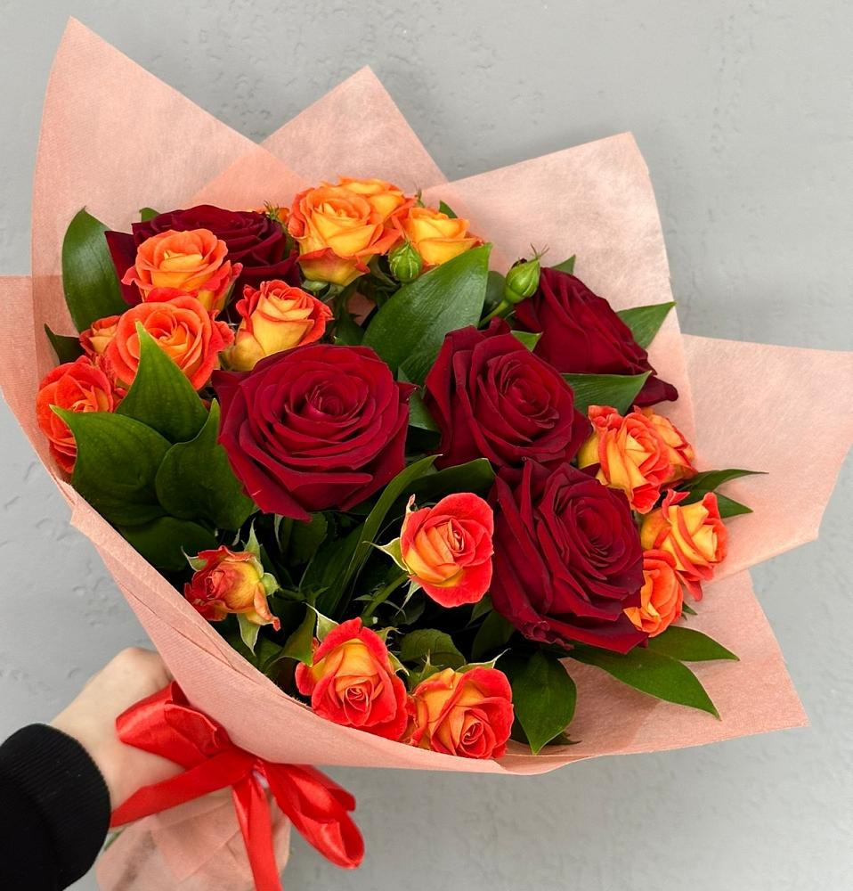 Букет Любовь и восторг в Нижних Ачалуках