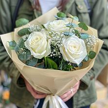 Букет Нежные грёзы в Нижних Ачалуках Букет цветов из: Розы в Нижних Ачалуках