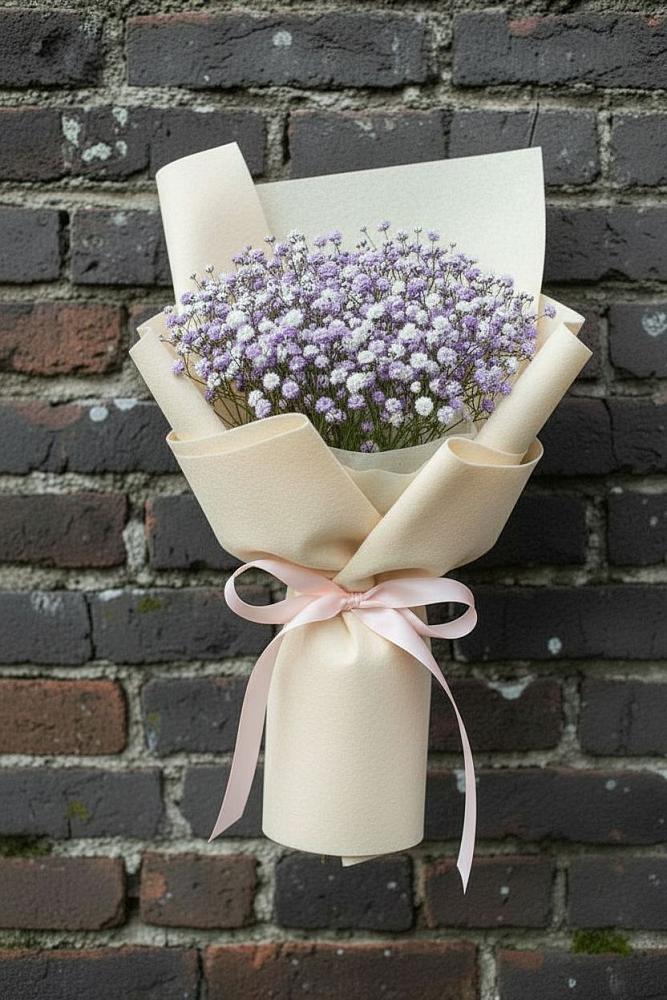 Букет цветов из: Гипсофила в Нижних Ачалуках