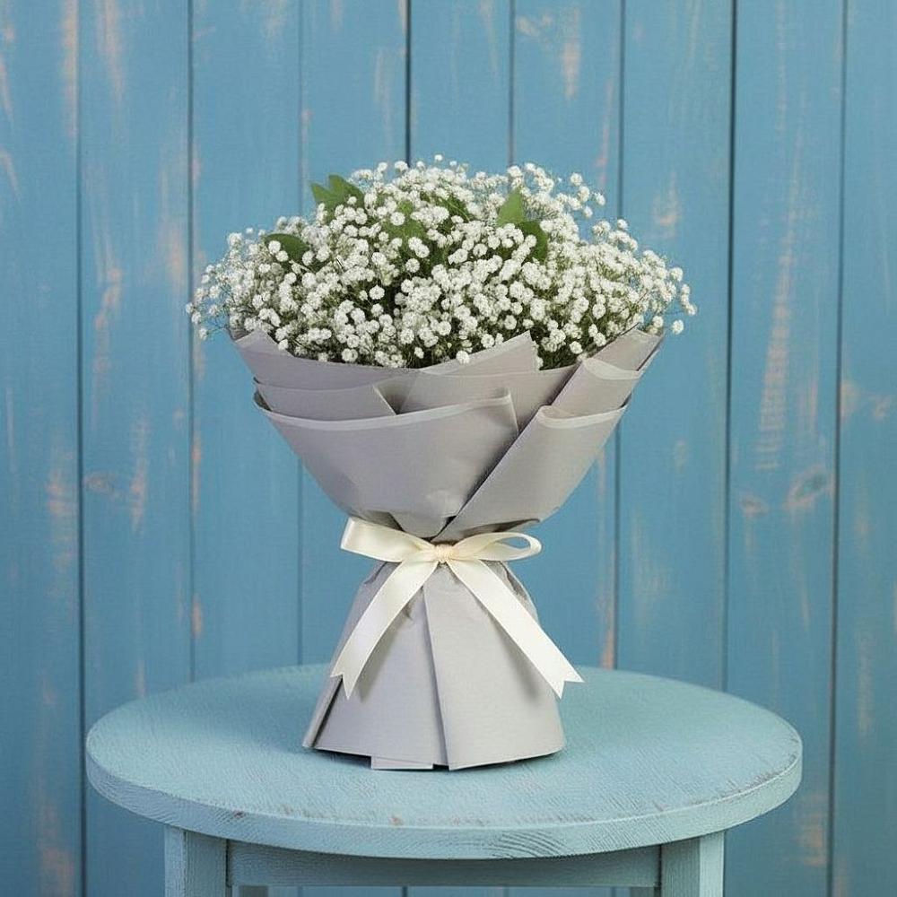 Букет цветов из: Гипсофила в Нижних Ачалуках