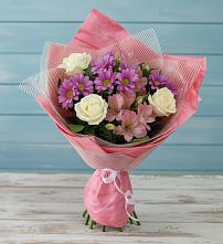 Букет цветов из:  Герберы в Нижних Ачалуках