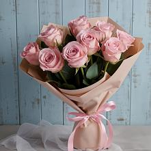 Букет цветов из:  Розы в Нижних Ачалуках