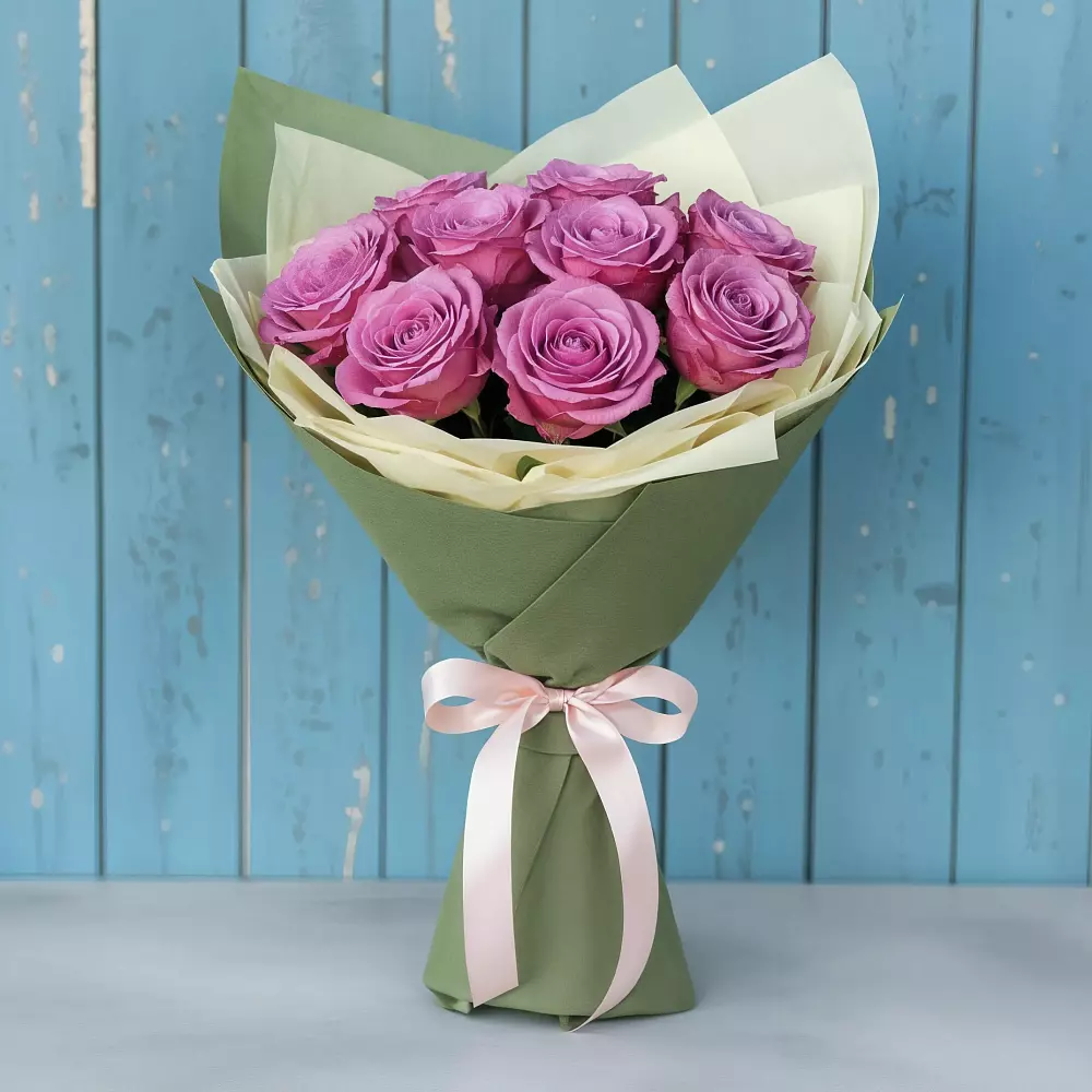 Букет Розы Фёрст Леди в Нижних Ачалуках