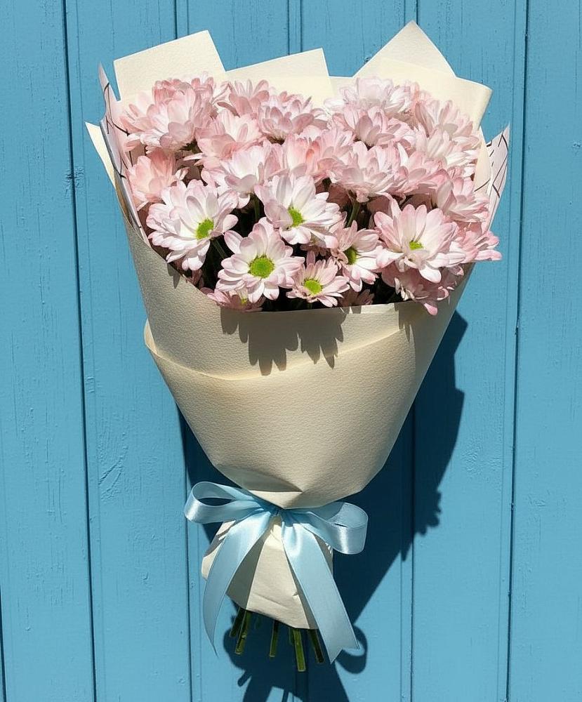 Букет цветов из: Хризантемы в Нижних Ачалуках