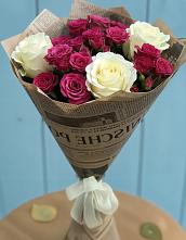 Букет цветов из:  Розы в Нижних Ачалуках