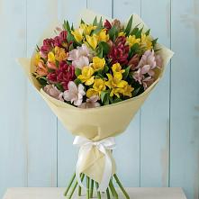 Букет цветов из:  Альстромерии в Нижних Ачалуках