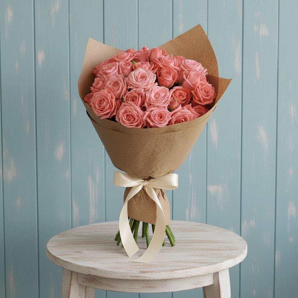 Букет цветов из: Розы в Нижних Ачалуках