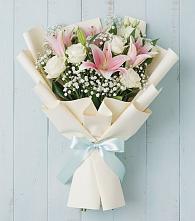 Букет цветов из:  Лилии в Нижних Ачалуках