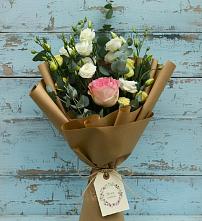 Букет цветов из:  Розы и Лизиантусы #REPLACE_PRED# Нижних Ачалуках