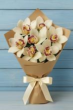 Букет цветов из:  Орхидеи и Розы в Нижних Ачалуках